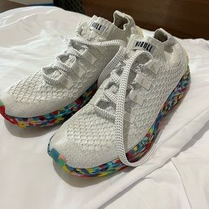Womens No Bull White/Multicolor Size 8.5